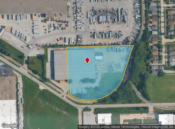  5420 W 122Nd St, Alsip, IL Parcel Map