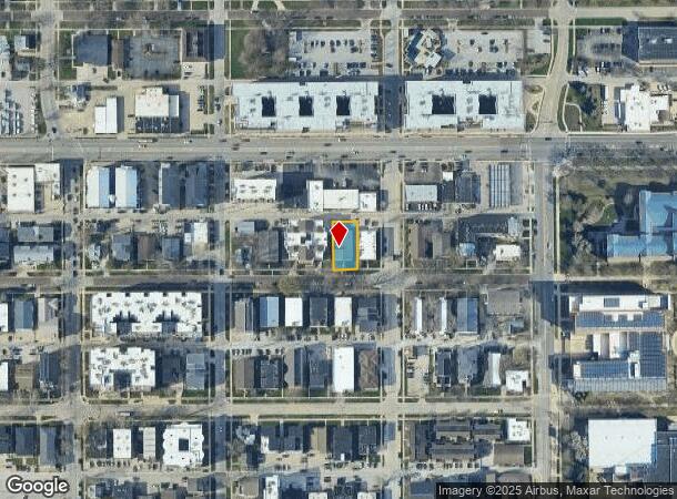  510 E Clark St, Champaign, IL Parcel Map