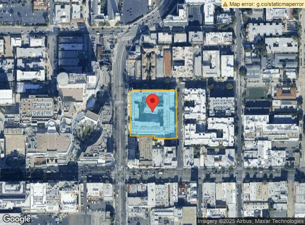  1724 N Highland Ave, Los Angeles, CA Parcel Map