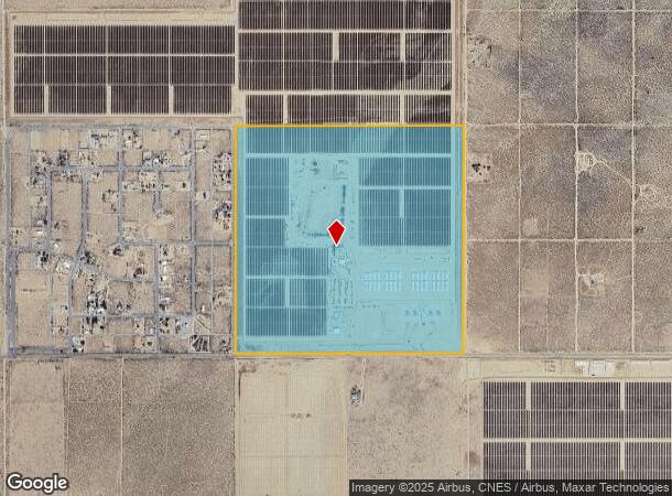 6000 Phillips Rd, Mojave, CA Parcel Map