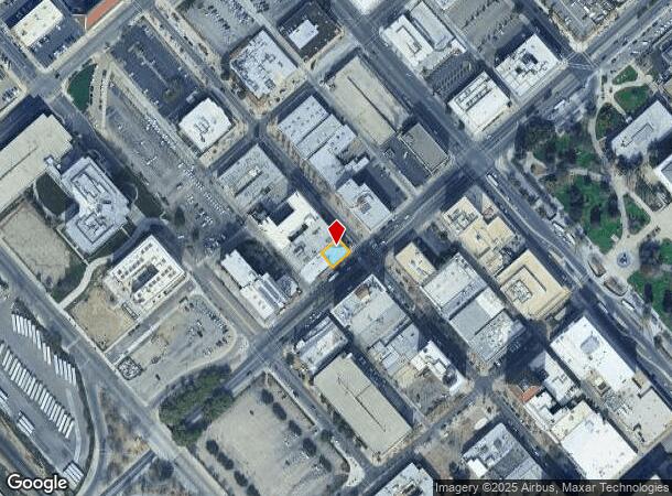  1201 Fulton St, Fresno, CA Parcel Map