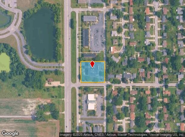 2100 N Main St, Crown Point, IN Parcel Map