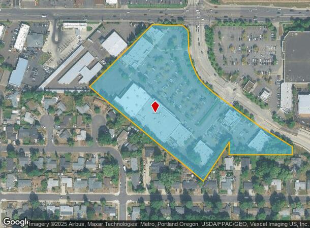 849 Ne 25Th Ave, Hillsboro, OR Parcel Map