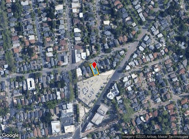  2714 Alcatraz Ave, Berkeley, CA Parcel Map