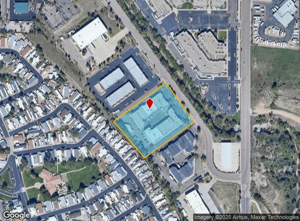  4715 Town Center Dr, Colorado Springs, CO Parcel Map