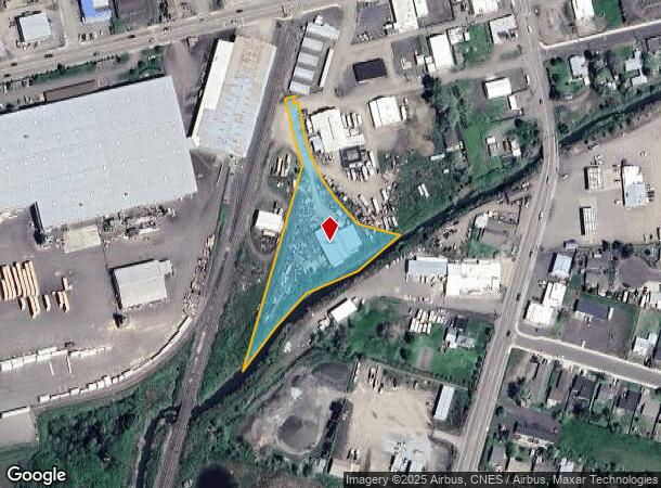 284 W Everett Ave, Sutherlin, OR Parcel Map