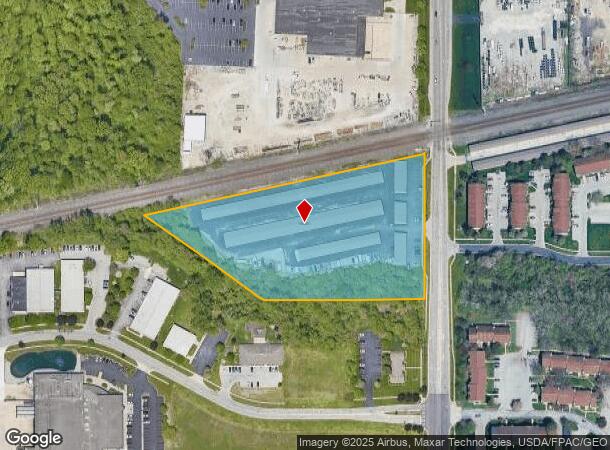  1028 N Holland Sylvania Rd, Toledo, OH Parcel Map