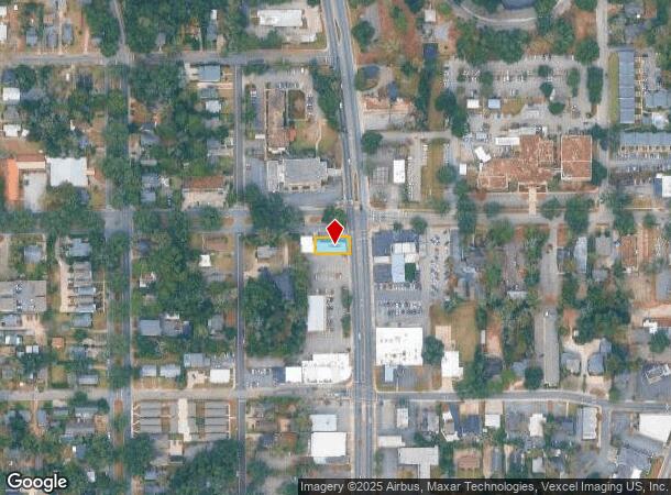  1334 N Monroe St, Tallahassee, FL Parcel Map