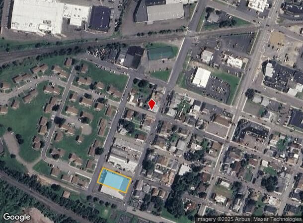 162 S Vine St, Hazleton, PA Parcel Map