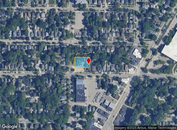  1610 Coit Ave Ne, Grand Rapids, MI Parcel Map