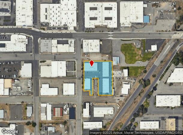 125 S Scott St, Spokane, WA Parcel Map