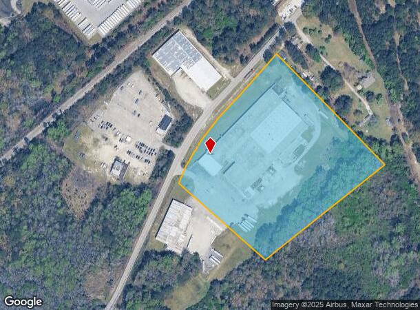  1630 Old Dunbar Rd, West Columbia, SC Parcel Map