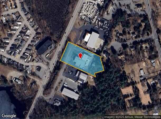 151 Washington St, Plainville, MA Parcel Map