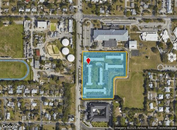 1201 Se Palm Beach Rd, Stuart, FL Parcel Map