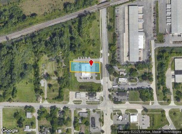  10912 Wayne Rd, Romulus, MI Parcel Map