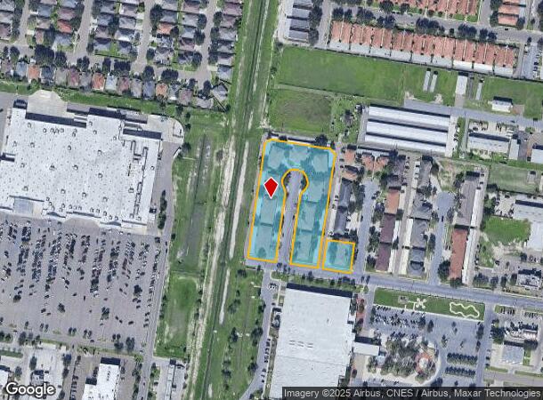 4101 N 25Th Ln, Mcallen, TX Parcel Map
