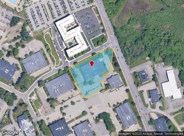 168 Middlesex Tpke, Burlington, MA Parcel Map