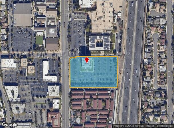801 N Tustin Ave, Santa Ana, CA Parcel Map