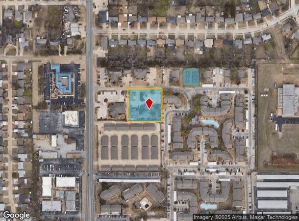  4242 N Meridian Ave, Oklahoma City, OK Parcel Map