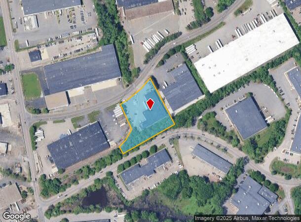  21 Industrial Way, Wilmington, MA Parcel Map