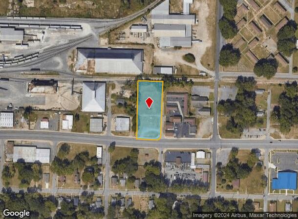  2415 E Broadway St, North Little Rock, AR Parcel Map