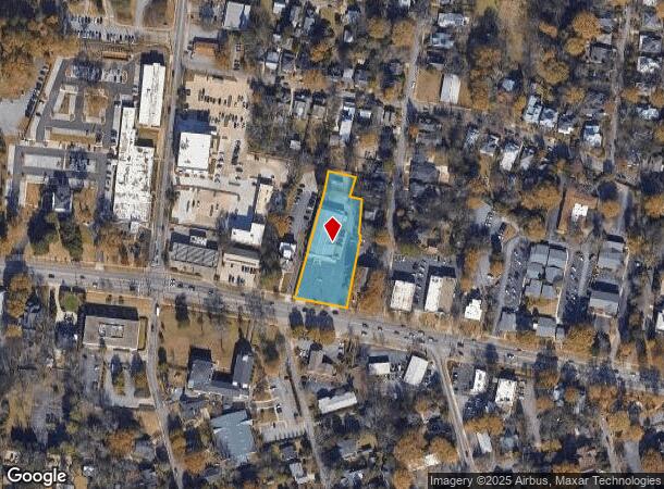  850 Prince Ave, Athens, GA Parcel Map