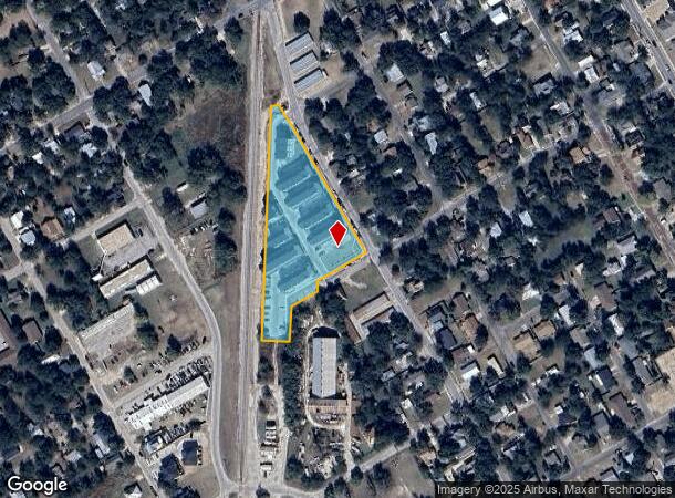 525 W Collins St, Stephenville, TX Parcel Map