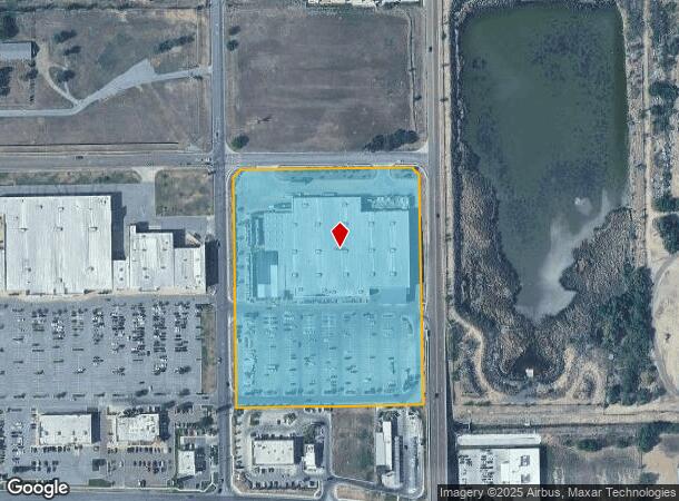  1402 N Bridge Ave, Weslaco, TX Parcel Map
