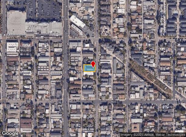  1055 Newport Ave, Long Beach, CA Parcel Map