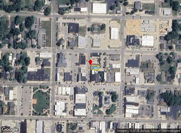  222 N Hart St, Princeton, IN Parcel Map