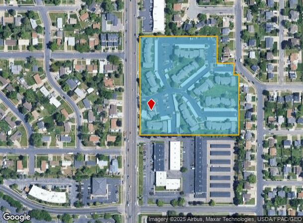  1656 N Hill Field Rd, Layton, UT Parcel Map