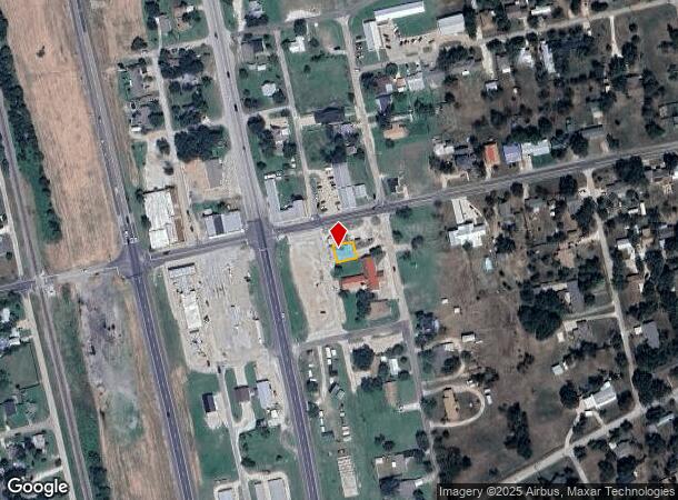  105 S Weibusch St, Riesel, TX Parcel Map