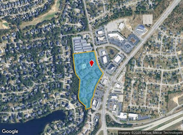  840 Sparkleberry Ln, Columbia, SC Parcel Map