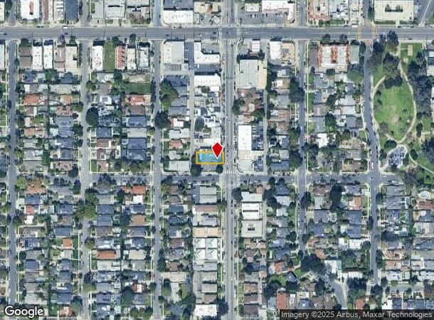 4349 Tujunga Ave, Studio City, CA Parcel Map