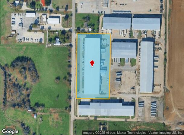  950 N Masch Branch Rd, Denton, TX Parcel Map