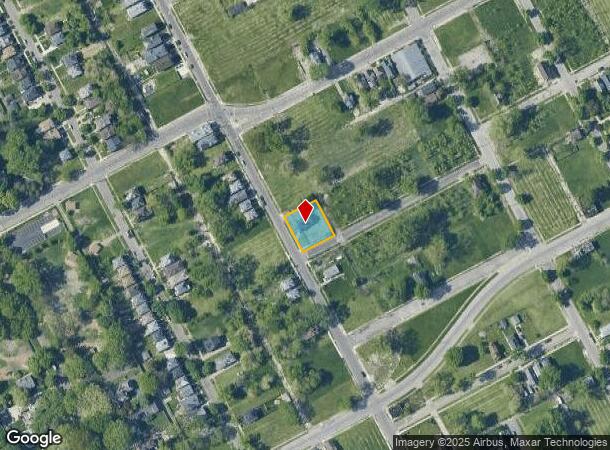  2600 Crane St, Detroit, MI Parcel Map