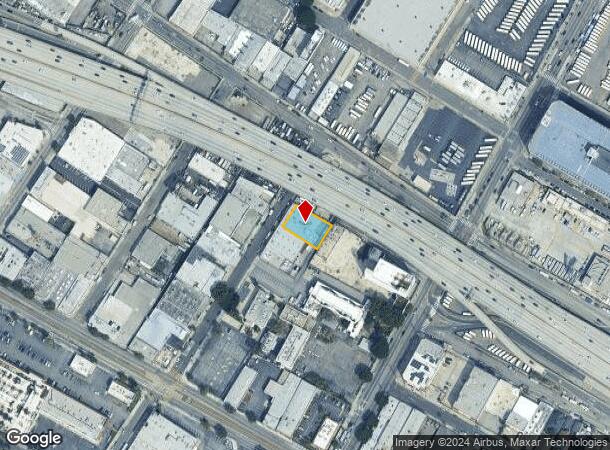  1626 Trinity St, Los Angeles, CA Parcel Map