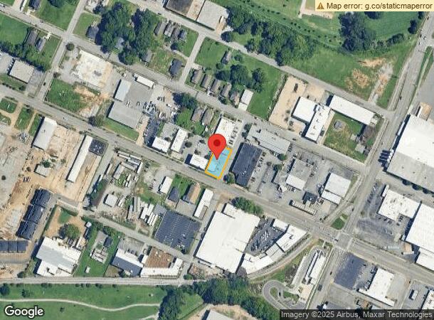  1161 E Main St, Chattanooga, TN Parcel Map