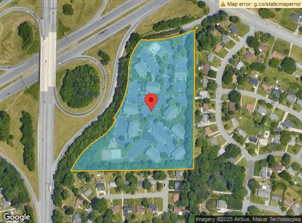  2001 Pepperstone Pl, Greensboro, NC Parcel Map