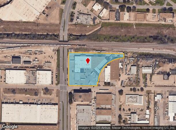  816 W Mockingbird Ln, Dallas, TX Parcel Map