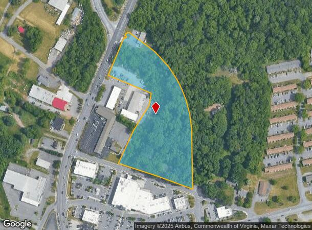  3815 Old Forest Rd, Lynchburg, VA Parcel Map