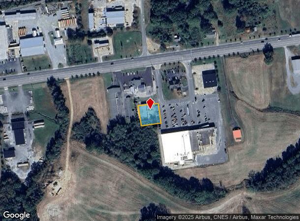  7134 E E Blvd, Marshville, NC Parcel Map