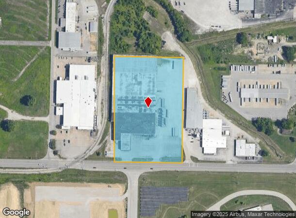 1700 Lynch Rd, Evansville, IN Parcel Map