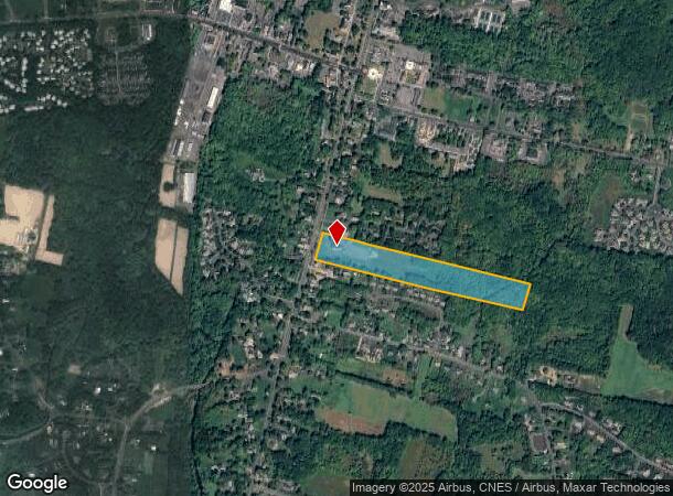  156 S Main St, Suffield, CT Parcel Map