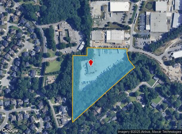  4920 Martin Ct Se, Smyrna, GA Parcel Map