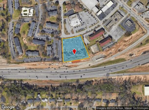  1021 Briargate Cir, Columbia, SC Parcel Map