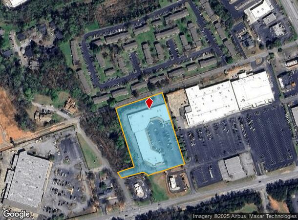 3215 Martin Luther King Jr Blvd, Anderson, SC Parcel Map