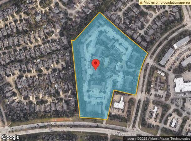  6900 Lake Woodlands Dr, Spring, TX Parcel Map