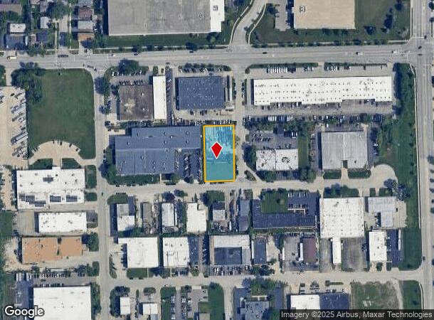 424 S Power Ct, Addison, IL Parcel Map