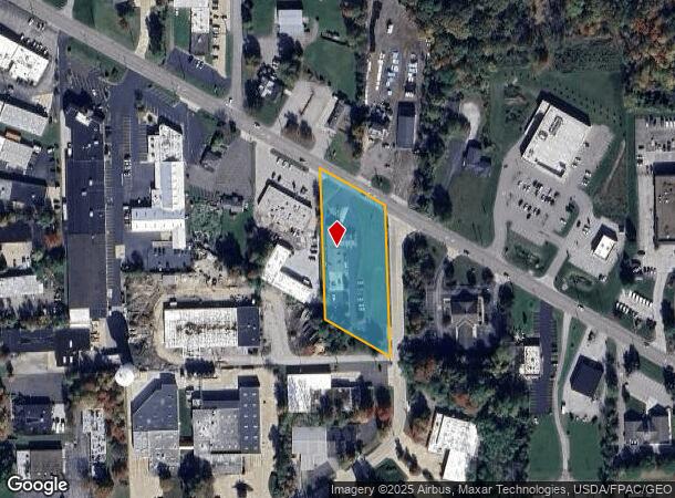 8327 Washington St, Chagrin Falls, OH Parcel Map